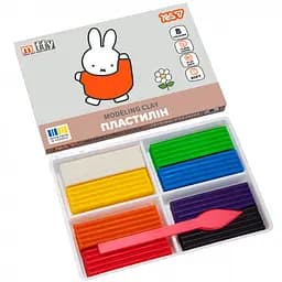 Пластилін Yes Miffy 8 кольорів 160 г (540717) - мініатюра 2