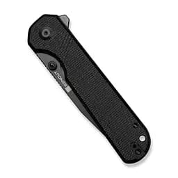 Ніж складаний Sencut Aetheris S24095-3 чорний Micarta, чорне лезо - мініатюра 5