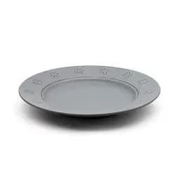 Тарілка обідня МВМ My Home 23 см сіра (KP-40 GRAY) - мініатюра 2