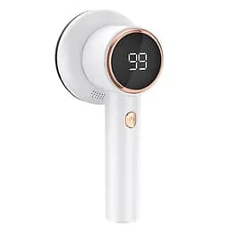 Машинка для стрижки катишків Daling DL-2021 акумуляторна з дисплеєм для чистки одягу білий duplication