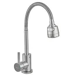 Змішувач для кухні Armata SUS-011 із силіконовим виливом CH6482 Нержавіюча сталь