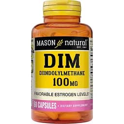 Натуральна добавка Mason Natural Dim Diindolylmethane 100 mg 60 капсул