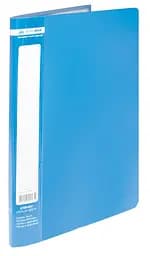 Папка с файлами Buromax А4, Jobmax, синий, 10 файлов