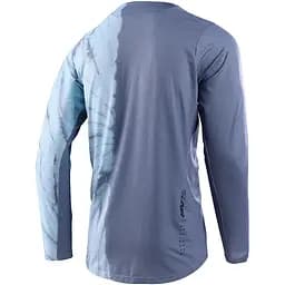Велоджерсі Troy Lee Designs Skyline Air LS Jersey Half Dye M Sky Blue (1106-345912003) - мініатюра 2