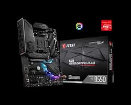 Материнська плата MSI MPG B550 Gaming Plus Socket AM4 (MPG B550 GAMING PLUS) - мініатюра 4