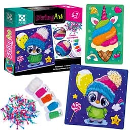 Набір для творчості Vladi Toys StringArt Ласунчик VT4501-21 Різнокольоровий shop (4820234764822) - мініатюра 2