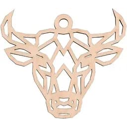 Заготовка Rosa Talent Бычок 1 фанера 10х9 см 5 шт