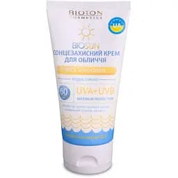 Сонцезахисний крем для обличчя SPF 60 Bioton 50 мл