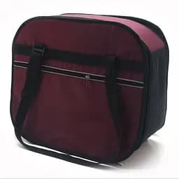 Сумка переноска Полли для кошек и малых пород собак Zoo-hunt №1 24х44х38 см бордовая
