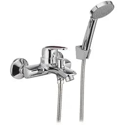 Змішувач для ванної CRON MAGIC 009 червона ручка (CR0126)