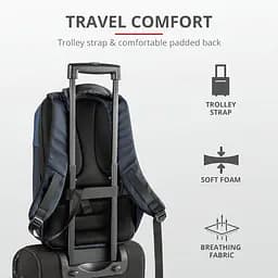 Рюкзак Nox Anti-theft 16" BLUE Trust teh0014648 - мініатюра 6