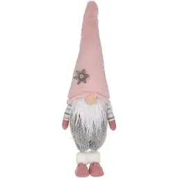 Мягкая игрушка BonaDi Гном в розовом колпаке 18х12х57 см (000265455)