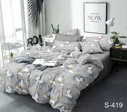 Комплект постільної білизни TAG Tekstil з компаньйоном 1.5-спальний 000209892 (S419) - мініатюра 4