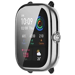 Захисний чохол Tamister для смартгодинника Amazfit GTS4 Mini сріблястий - мініатюра 3