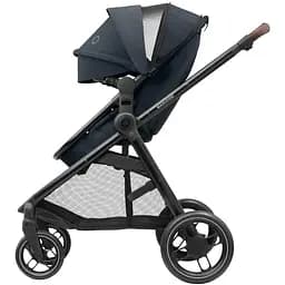 Коляска-трансформер Maxi-Cosi Zelia 3 Duo Essential Black, 3 в 1, з автокріслом CabrioFix i-Size, чорна (1930672110) - мініатюра 9