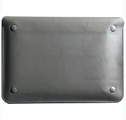 Чохол-сумка BeCover ECO Leather для MacBook 11" Gray (709686) - мініатюра 3