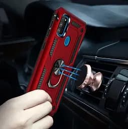 Панель BeCover Military для Samsung Galaxy A42 SM-A426 Black (705642) - мініатюра 4