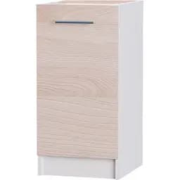 Кухонный модуль нижний Эверест Эко 400 ясень шимо светлый+белый (без столешницы) 40х46х82 см (DTM-2781)