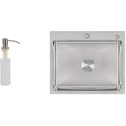 Кухонная мойка Lidz H6050 Brush 3.0/1.0 мм (LIDZH6050BRU3010)