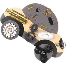 Детская деревянная игрушка "Бизи-борд Машина" C15015