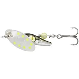 Мормышка Savage Gear Sticklebait Spinner #2 7.3 g Green Silver Ayu