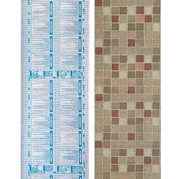 Самоклеюча плівка Sticker Wall 0.45х10м х 0.07мм Червона мозаїка SW-00000832 - мініатюра 3