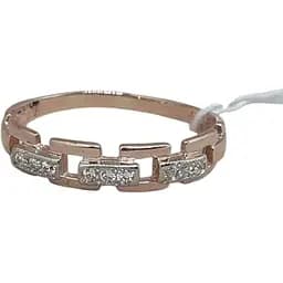 Золоте кільце Гаразд з фіанітами. 3522489