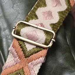 Красива сумка через плече в модному кольорі з екошкіри Vintage 22791 зелена - мініатюра 10