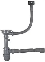 Кухонна мийка Brinex 3838 0,6 мм, врізна BRIN3835SAT06 - мініатюра 4