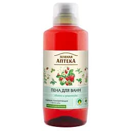 Піна для ванн Зелена аптека М'ята та суниця 1 л