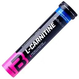 Жироспалювач BiotechUSA L-Carnitine 20 шипучих таблеток Чорниця-малина