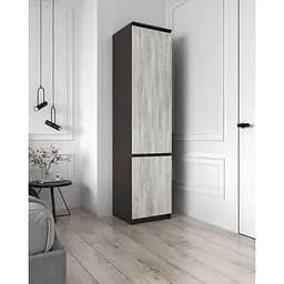 Пенал со штангой Moreli T-218 500x2117x498 мм Венге магия/Бетон (mo-t218-venge-beton)