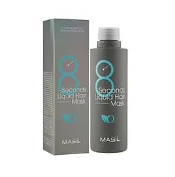 Маска для профессионального восстановления поврежденных волос 8 seconds salon liquid hair mask Masil 100 мл