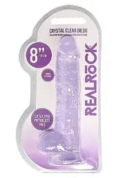 Фалоімітатор - Realrock Dildo 8" Purple