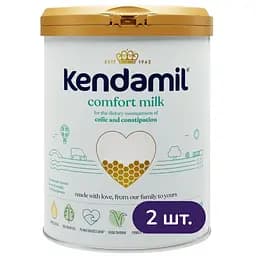 Сухая молочная антиколиковая смесь Kendamil Comfort 0-12 міс. 1.6 кг (2 шт. х 800 г)