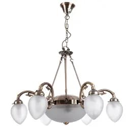 Люстра підвісна Brille класична E27 60W BZ (BKL-432S/8)