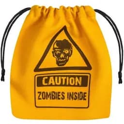 Мішечок для кубиків Q-Workshop Zombie Yellow & black Dice Bag (BZOM101)
