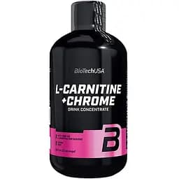 Жиросжигатель BioTech L-Carnitine + Chrome, 500 мл Апельсин