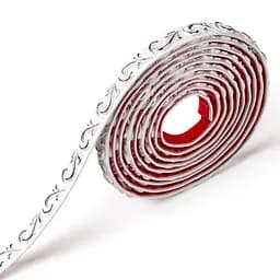 Молдинг 4950x20x7 мм Білий із сріблом SW-00002679