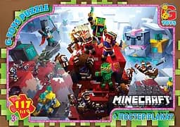 Пазл "Мій Кубічний Світ" MC805 G-Toys 117 елементів, у коробці