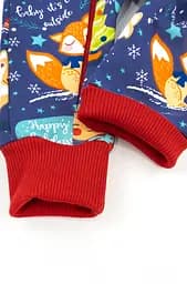 Трикотажний чоловічок з начосом та різдвяним малюнком Christmas toys - мініатюра 5