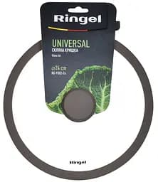 Кришка RINGEL Universal silicone 24см з силіконовими ободками та отвором для пару - мініатюра 2