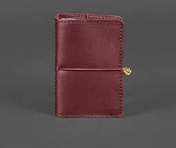 Женский кожаный кард-кейс 7.0 красный