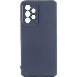 Чохол Silicone Cover Lakshmi Full Camera (AA) для Samsung Galaxy A33 5G Синій / Midnight Blue