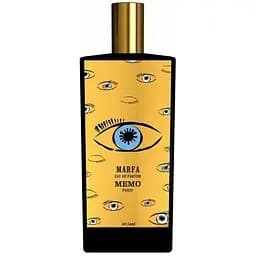 Парфюмированная вода оригинал тестер Memo Marfa 75 мл