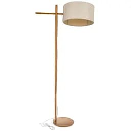 Торшер підлоговий на дерев'яній основі FLT-43 E27