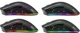 Комп'ютерна мишка Defender Warlock GM-709L RGB ігрова бездротова 2400dpi. 7кн. чорна (52709) - мініатюра 3