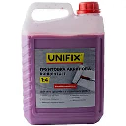 Грунтовка акрилова Unifix 5 кг x 1:4 концентрат з індикатором