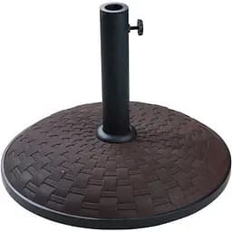 Подставка для зонта Time Eco TE-Н1-25 круглая бетонная коричневая 25 кг