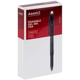 Набор гелевых ручек Axent Correct 3Х Пиши-стирай черный 12 шт. (AG1122-01-A)